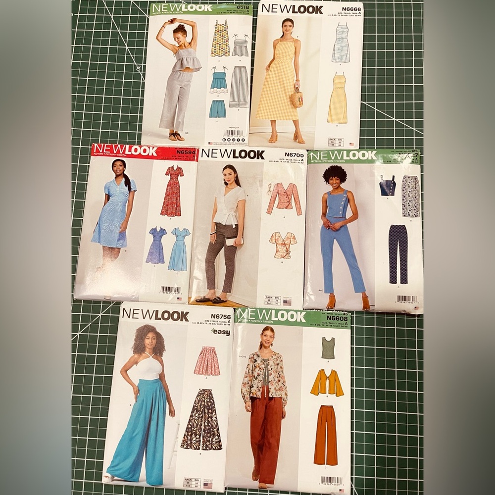 Simplicity McCall’s New Look Butterick MiMiG Sewing Patterns - Vibrant Styles